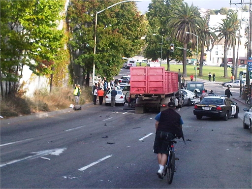 Oakland Dump Truck Accident